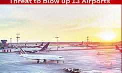 लखनऊ के अमौसी समेत 13 एयरपोर्ट को उड़ाने की धमकी मिली    