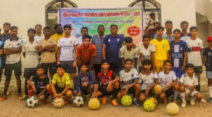 कांकेर:ग्रीष्मकालीन फुटबॉल प्रशिक्षण शिविर 2024 का...
